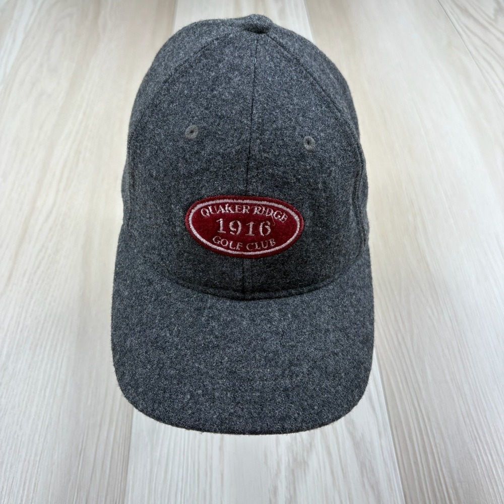 Ahead Mens Gray Quaker Ridge 1916 Golf Club Performance Cap Hat One Size